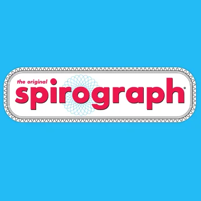 Spirograph design set logo