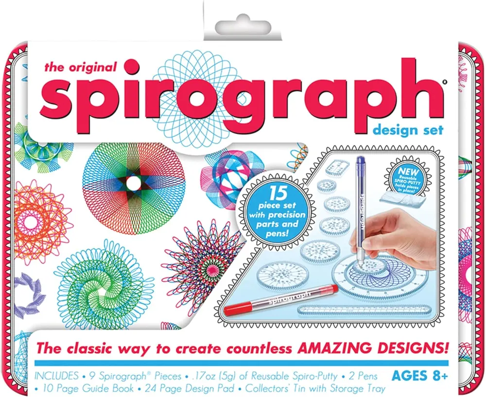 Spirograph Design Set Collectors Tin, photo 1